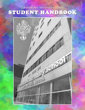 Student Handbook cover 